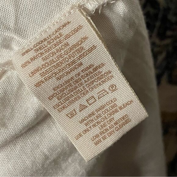 Free People Moonlight Drive Mini Boho Peasant Dress Ivory Small - Picture 13 of 14